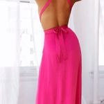 Hello Molly My Solo Debut Maxi Dress Magenta Photo 2