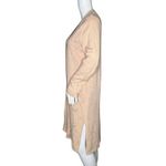 Chico's  Sweater Women Medium Blush‎ Pink Open Longline Cardigan Everyday Casual Photo 2