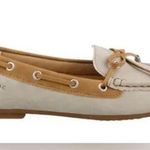 BORN Concept Carolann Tan & Beige Bow Loafer Size 11 Photo 0