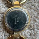 Women’s vintage gold tone‎ chunky digital watch brac one size measurements shown Photo 5