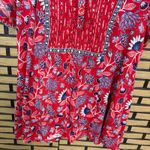 Style & Co  Red Floral Top‎ Size Small Photo 4