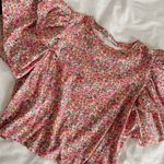 ZARA FLORAL TOP Photo 0