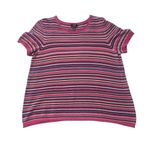 Jones New York  Short Sleeve Striped Sweater Shirt size XL Photo 1