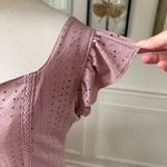 Joyfolie Priya Dress Mauve $100 XL Pink Photo 5