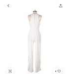 Anthropologie Daily Practice S Jumpsuit One Piece Pant Outfit Sleeveless Silk White Photo 2