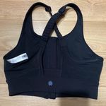 Athleta nwot black zipup sports bra top size xs Photo 1