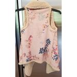 BB Dakota ๐๐ Ultra Soft Floral Sherpa Wubby Vest Photo 7