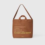 FIGS Mocha A Very Large Needle Tote Rare Limited Edition NWT Photo 2