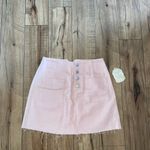 Altar'd State light pink jean skirt Photo 6