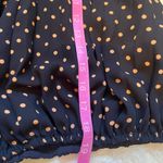 Banana Republic Polka Dot V Neck Sleeveless Navy Women's Top sz XSP Photo 5