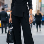 Black Halo  Apollo Two Piece Pant Suit Black Photo 0