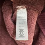 Athleta Double Cozy Karma Funnel Neck Burgundy Boxy Fit Medium Photo 6
