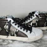 P448 John/Skate Snakeskin Print High Top Python Brown Shoe Women Size EU 38 NEW Photo 7