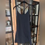 Outdoor Voices exercise dress black tennis shorts pocket workout sleeveless Photo 5