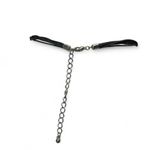 Boho Chic Mother of Pearl Floral Corded Necklace Choker Y2K Fairycore White Photo 2