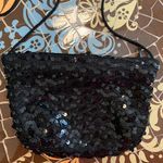 SEQUIN Black Evening Bag Photo 0
