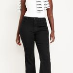 Old Navy  Black Flare Wide Leg Jeans Photo 0