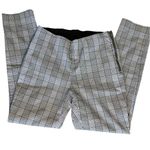 A New Day Women's Size 4 High Rise Skinny Ankle Pants Gray Plaid Photo 1