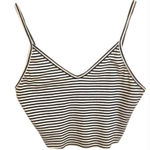 Audrey 3+1  striped crop top Small Photo 0