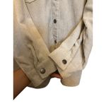 Rue+ 1X Beige Corduroy Oversized Shacket Button Down Long Sleeve Jacket Photo 4