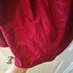 TFSDOD Elegant Burgundy Women's Keyhole Front Blouse NWOT Red Size 4X Photo 3
