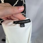 Adrianna Papell Lace Bodice Short Sleeve White Blouse Size Small Dressy Boho Photo 4