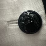 Karl Lagerfeld  Paris Womens Studded-Sleeve Jacket - Soft White XS $249 Photo 3