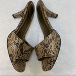 East 5th  Snake Skin Look Slip on Sandals. Photo 3