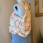 Guess Floral Vintage Rose Garden Sleeveless Top XS Photo 4