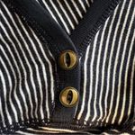 LRL Lauren Jeans Company Blue and White Striped Shirt Sz S Photo 6