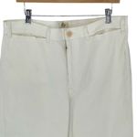 Marine layer Bridget Wide Leg Crop Pant Cream Antique White High Rise Size 14 Photo 3