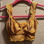 Aeropostale  Mustard Yellow Bralette Woman’s Size XS Photo 0