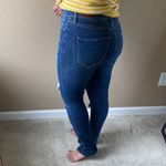 Hollister High rise super skinny 5r w 27 L 30 dark wash distressed jeans legging Photo 3