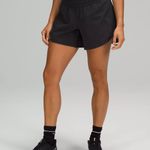 Lululemon Black Track That MR Short 5" lined Photo 0