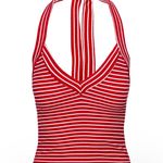 Princess Polly  Red Halter Top Photo 1