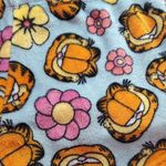 Cozy Cartoon Print Fleece Pajama Shorts Blue Size XL Photo 3