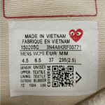 Converse Ladies 6.5 All Star 70 Comme des Garcons PLAY Red Heart Shoes Sneakers Photo 7