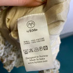 ByTimo | Sheer Floral Ruished‎ Dress Long Sleeve Small Green Photo 9