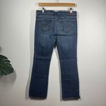 AG Adriano Goldschmied Jeans Women 30R the Angel Bootcut Dark Wash Western Boho Blue Size 30 Photo 1