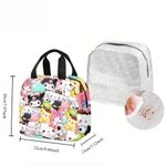 Sanrio Family Insulated Lunch Tote Black Photo 3