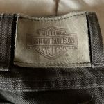 Harley Davidson Straight Leg Black Wash Denim * Estimated Size 12 Photo 4