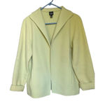 Eileen Fisher Wool Cashmere Blend Open Front Sweater Green Size M Photo 0