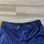 Lane Bryant  Satin High Rise Pull On Wide Leg Pant Navy Womens plus size 24 Photo 3