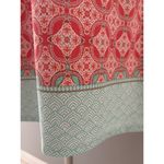 Cabana Life Tunic Dress Size L Peach Turquoise Beach Resort Shift Midi UPF 50+ Orange Size L Photo 12