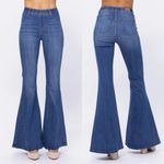 Judy Blue  High Rise Pull On Super Flare Jeans Photo 2