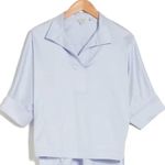  Top baby Blue Ted Baker Size 6 US size 12 large nwt Photo 0