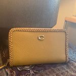 Coach Authentic  1941 Polished pebble leather & smooth leather zip around wallet Photo 12