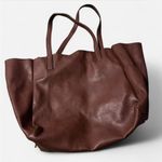 Altar'd State Alter’d State Brown Leather Boho Tote Bag with Tassel, EUC Photo 4