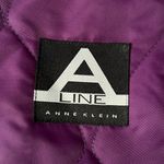Anne Klein A Line Nylon Vest Purple Size Small Photo 4