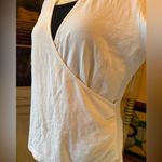 Pro Spirit  Cream Hooded Wrap Top Photo 4